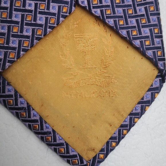 Dion Collection Men's 100% Italian Silk Handcrafted in Canada Neck Tie - Picture 3 of 6